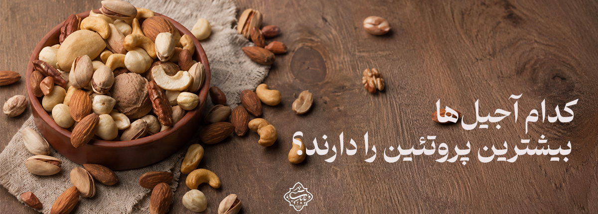 کدام آجیل‌ها بیشترین پروتئین را دارند؟