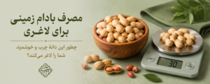 مصرف بادام زمینی برای لاغری