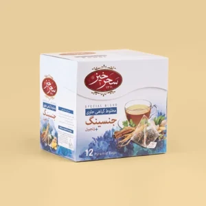 دمنوش جنسینگ و زنجبیل سحرخیز