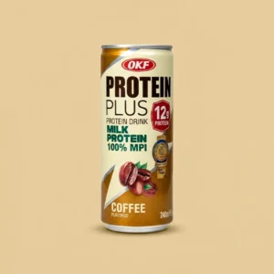 شیر پروتئینی کره‌ای OKF Protein Plus با طعم قهوه