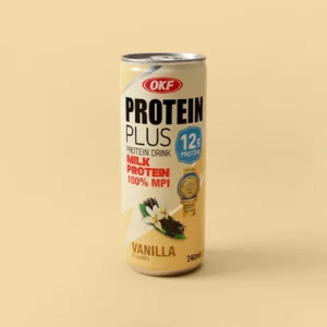 شیر پروتئینی کره‌ای OKF Protein Plus با طعم وانیل