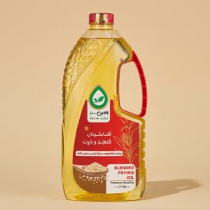 روغن سرخ‌کردنی افتابگردان ذرت و کنجد وجین سبز