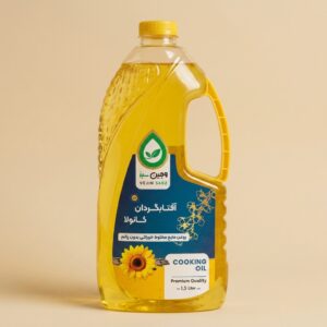 روغن مایع آفتابگردان و کانولا وجین سبز